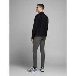 JACK & JONES Marco Phil Jersey Chino Slim Bukser - Grey Melange