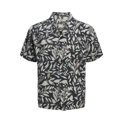 JJ REBEL Bern Resort Skjorte - Sort