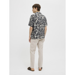 JJ REBEL Bern Resort Skjorte - Sort