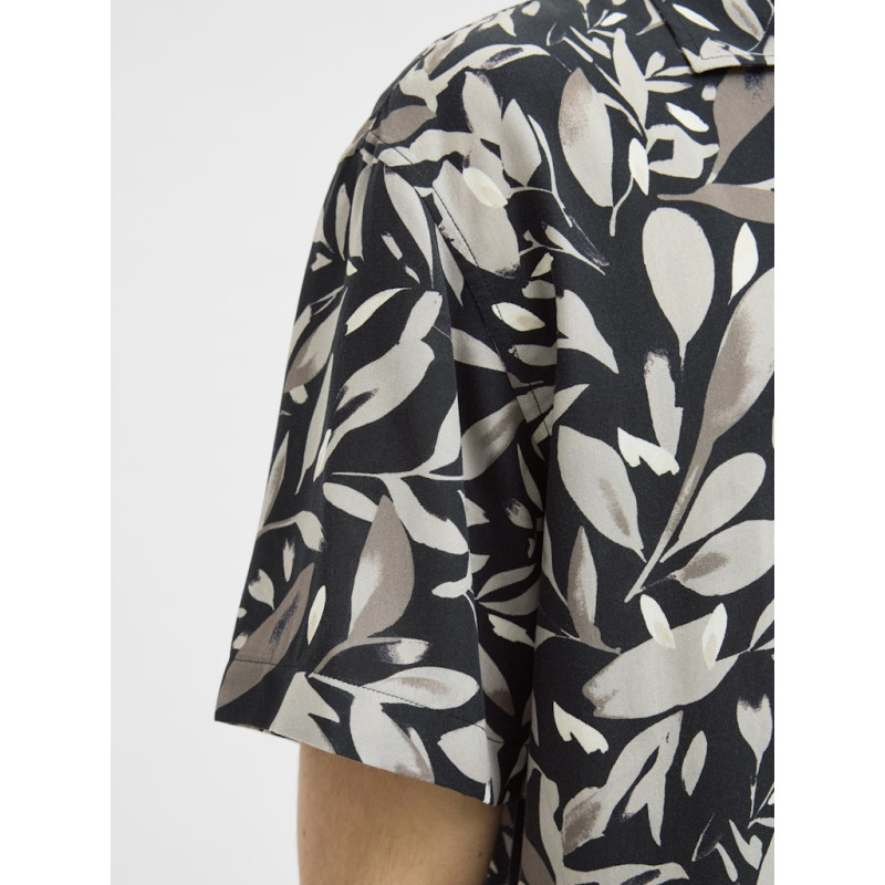 JJ REBEL Bern Resort Skjorte - Sort