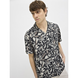 JJ REBEL Bern Resort Skjorte - Sort