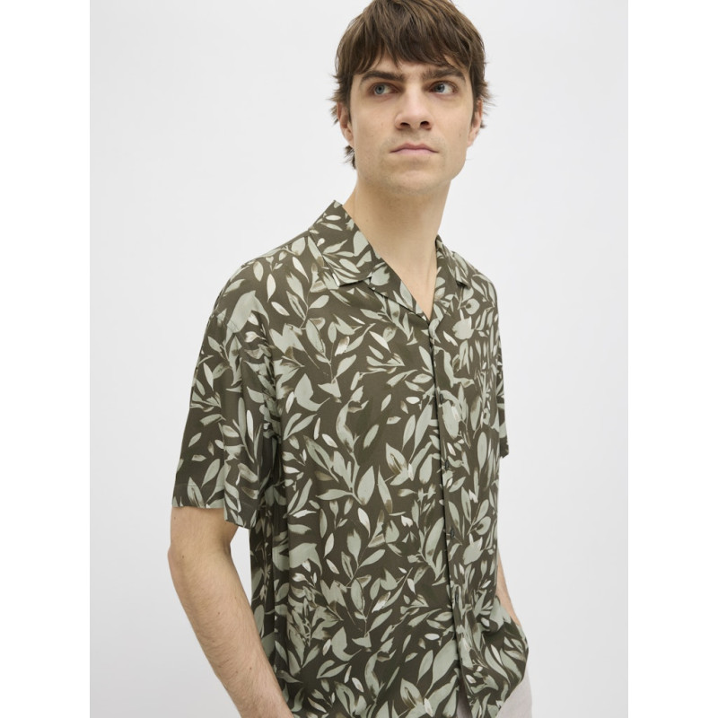 JJ REBEL Bern Resort Skjorte - Beetle