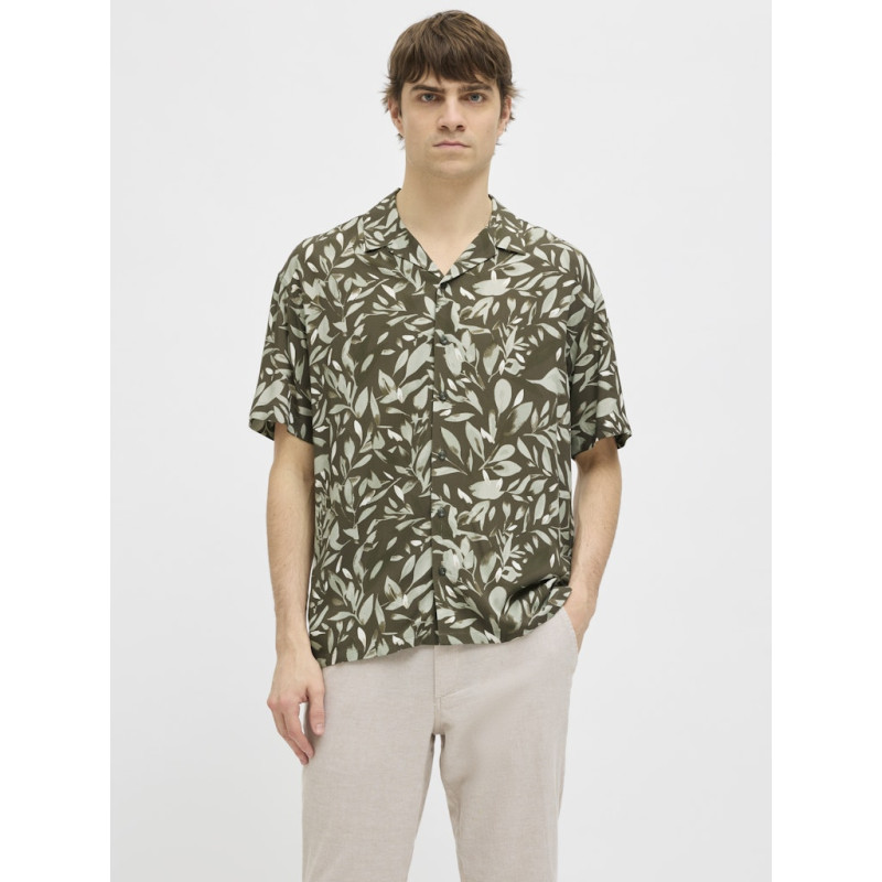 JJ REBEL Bern Resort Skjorte - Beetle