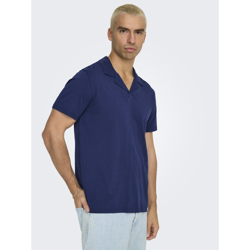 ONLY & SONS Abraham Resort Polo - Naval Academy