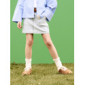 NAME IT KIDS Amelia Kort Denim Nederdel - Light Blue Denim
