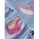 NAME IT MINI Vigga Capsl Kjole - Chambray Blue / Whales
