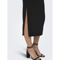 ONLY Ea Lang Slids Kjole - Sort