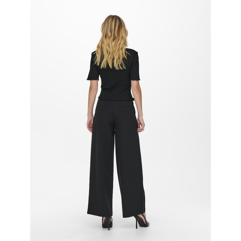 ONLY Laila Top Med Knapper - Sort