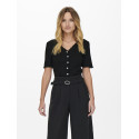 ONLY Laila Top Med Knapper - Sort