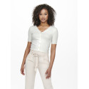 ONLY Laila Top Med Knapper - Cloud Dancer