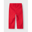 NAME IT MINI Falinnen Hør Bukser - Chinese Red