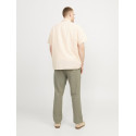 JACK & JONES PLUS Stace Jjbreeze Hør Bukser - Deep Lichen Green