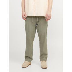 JACK & JONES PLUS Stace Jjbreeze Hør Bukser - Deep Lichen Green