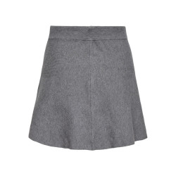 ONLY Cosima Skater Nederdel - Medium Grey Melange