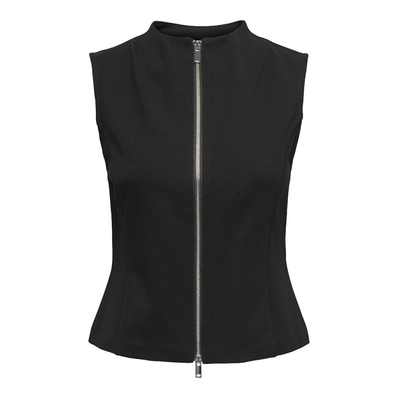 ONLY Marcella Lynlås Vest - Sort
