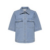 ONLY Belle Denim Skjorte - Light Blue Denim