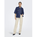 ONLY Belle Denim Skjorte - Dark Blue Denim
