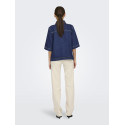 ONLY Belle Denim Skjorte - Dark Blue Denim