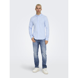 ONLY & SONS Weft Reg. Box Pim Jeans - Medium Blue Denim