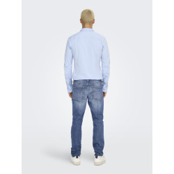 ONLY & SONS Weft Reg. Box Pim Jeans - Medium Blue Denim