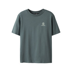 NAME IT Hure T-Shirt - Silver Pine