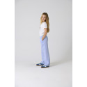 KIDS ONLY Smilla Life Stribede Bukser - Cloud Dancer / Clear Sky