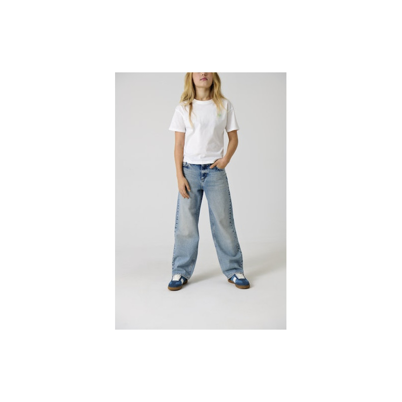 KIDS ONLY Ella Wide Jeans - Light Blue Denim