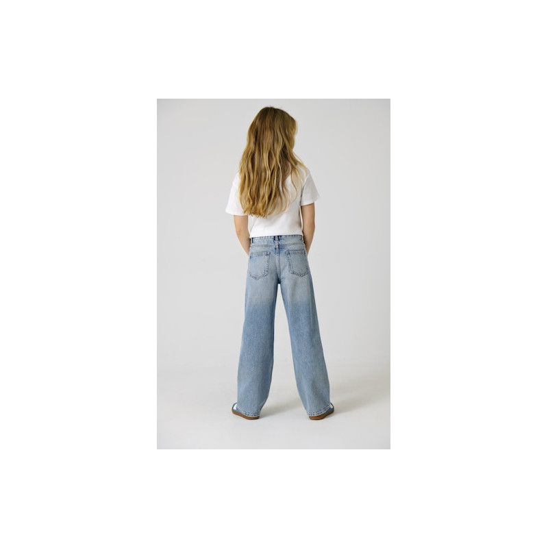 KIDS ONLY Ella Wide Jeans - Light Blue Denim