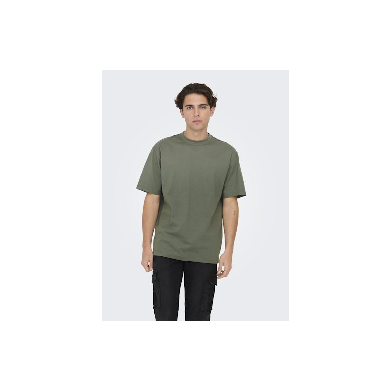 ONLY & SONS Fred T-shirt - Castor Gray