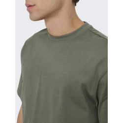ONLY & SONS Fred T-shirt - Castor Gray