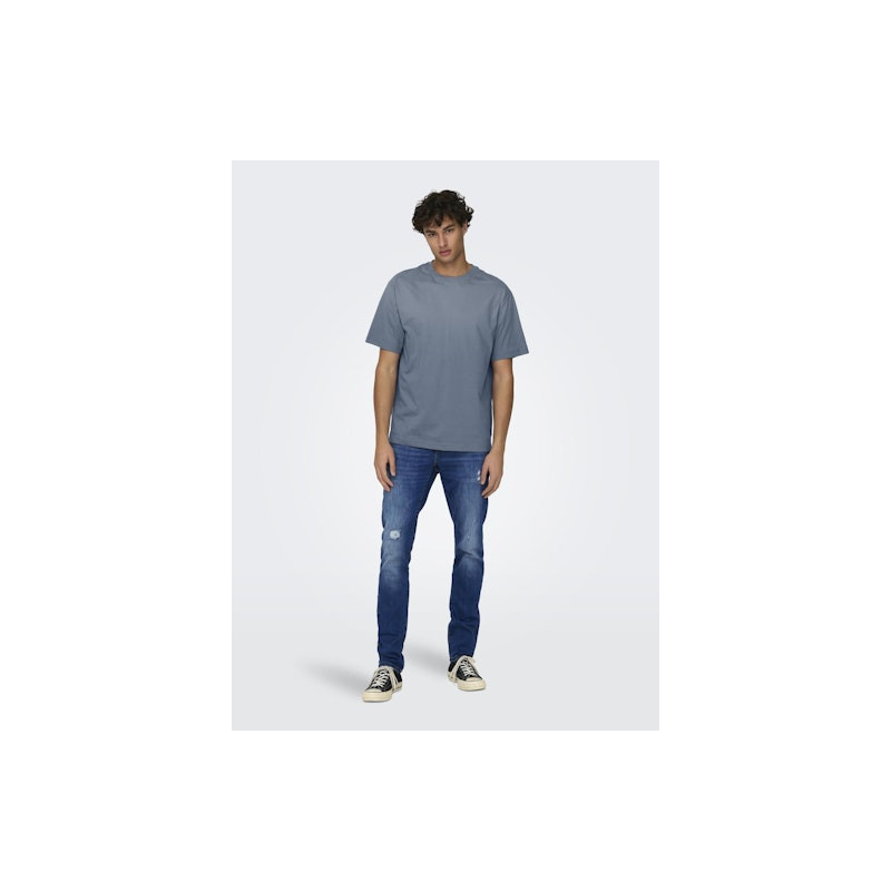 ONLY & SONS Fred T-shirt - Flint Stone