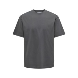 ONLY & SONS Fred T-shirt - Grey Pinstripe