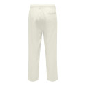 ONLY & SONS Sinus Loose Hør Bukser - Hvid