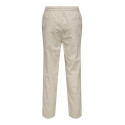 ONLY & SONS Linus Hør Bukser - Silver Linning