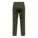ONLY & SONS Linus Hør Bukser - Olive Night