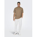 ONLY & SONS Linus Hør Bukser - Bright White