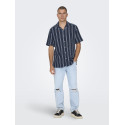 ONLY & SONS Trev Life Skjorte - Dark Navy