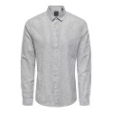 ONLY & SONS Caiden Life Hør Skjorte - Dark Navy