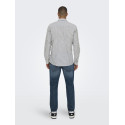 ONLY & SONS Caiden Life Hør Skjorte - Dark Navy