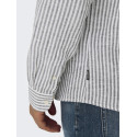 ONLY & SONS Caiden Life Hør Skjorte - Dark Navy