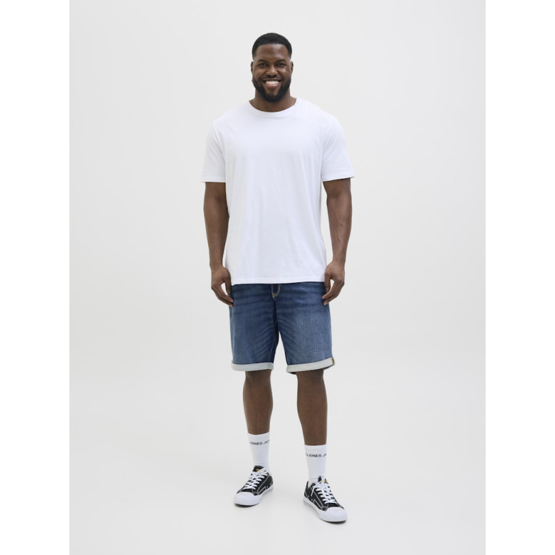JACK & JONES PLUS Rick Jjicon I.K. Shorts - Blue Denim