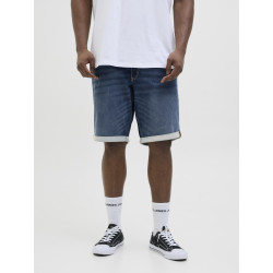 JACK & JONES PLUS Rick Jjicon I.K. Shorts - Blue Denim