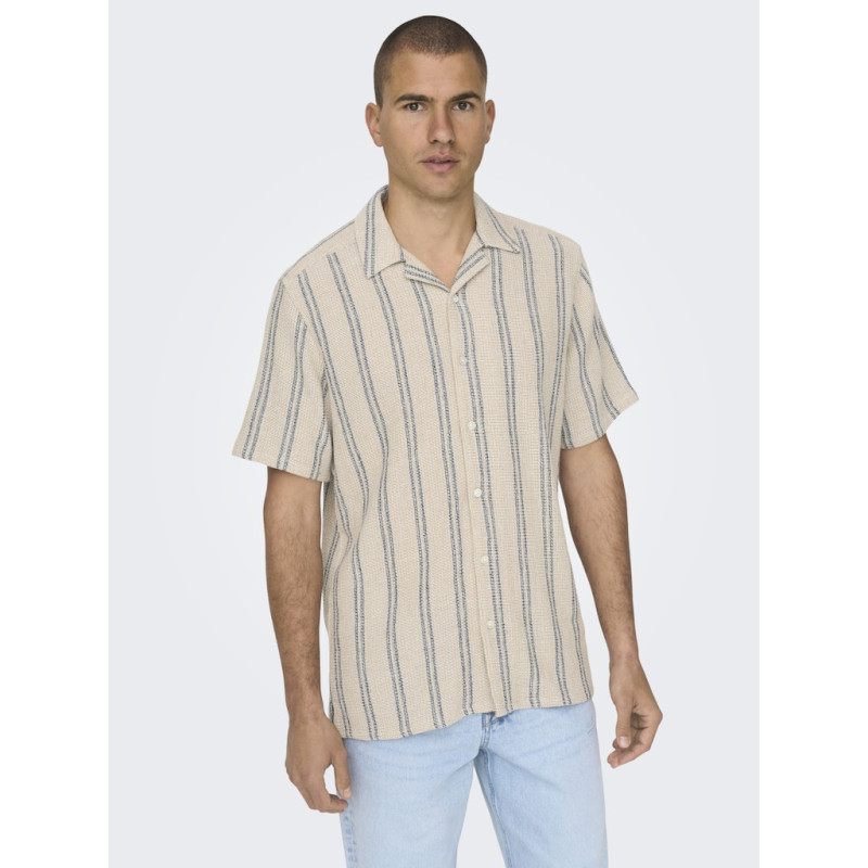 ONLY & SONS Trev Life Skjorte - Vintage Khaki