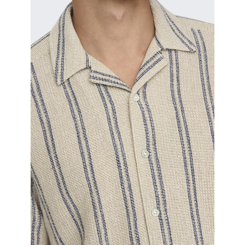 ONLY & SONS Trev Life Skjorte - Vintage Khaki