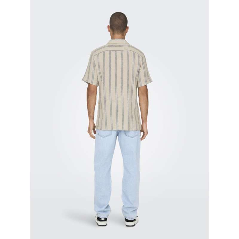 ONLY & SONS Trev Life Skjorte - Vintage Khaki