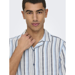 ONLY & SONS Trev Life Skjorte - Vintage Indigo