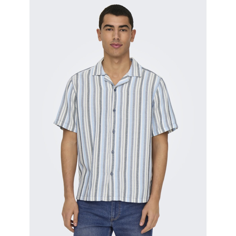 ONLY & SONS Trev Life Skjorte - Vintage Indigo