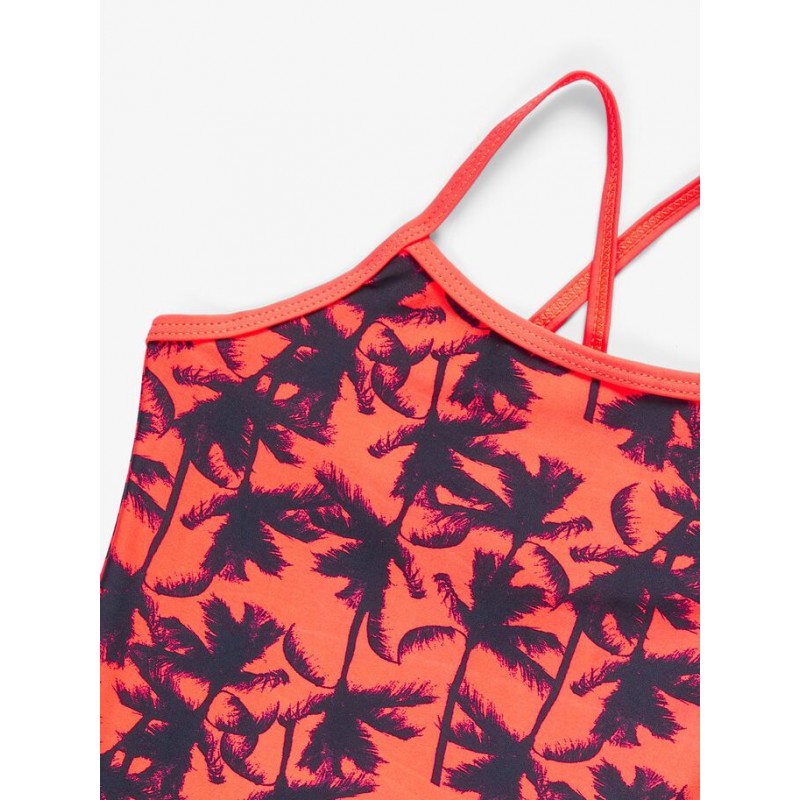 NAME IT BABY/MINI badedragt - FIERY CORAL