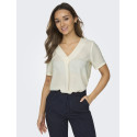 JDY Divya Life Top - Cloud Dancer