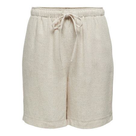 ONLY Siesta Hør Shorts - Moonbeam